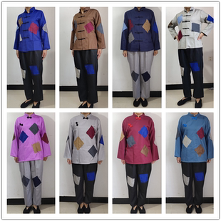 叫花子古装服装乞丐服破烂补丁装男女古代要饭搞笑济公舞台话剧服