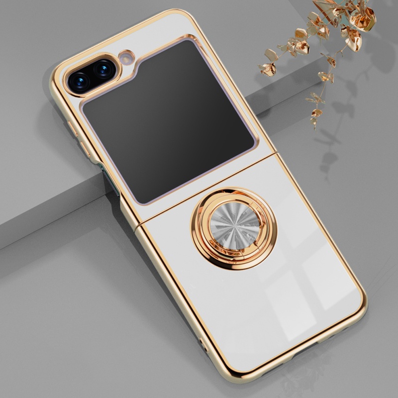 三星zflip6硅胶日韩手机壳支架