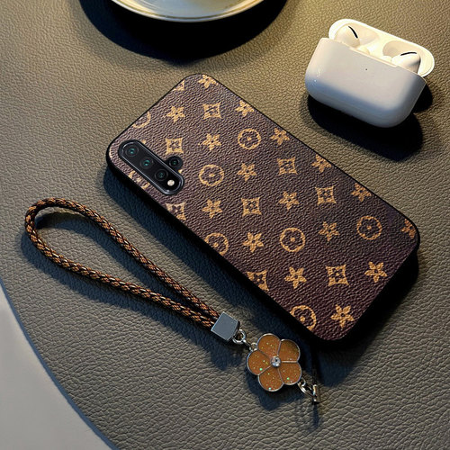 适用华为nova5简约皮质手机壳