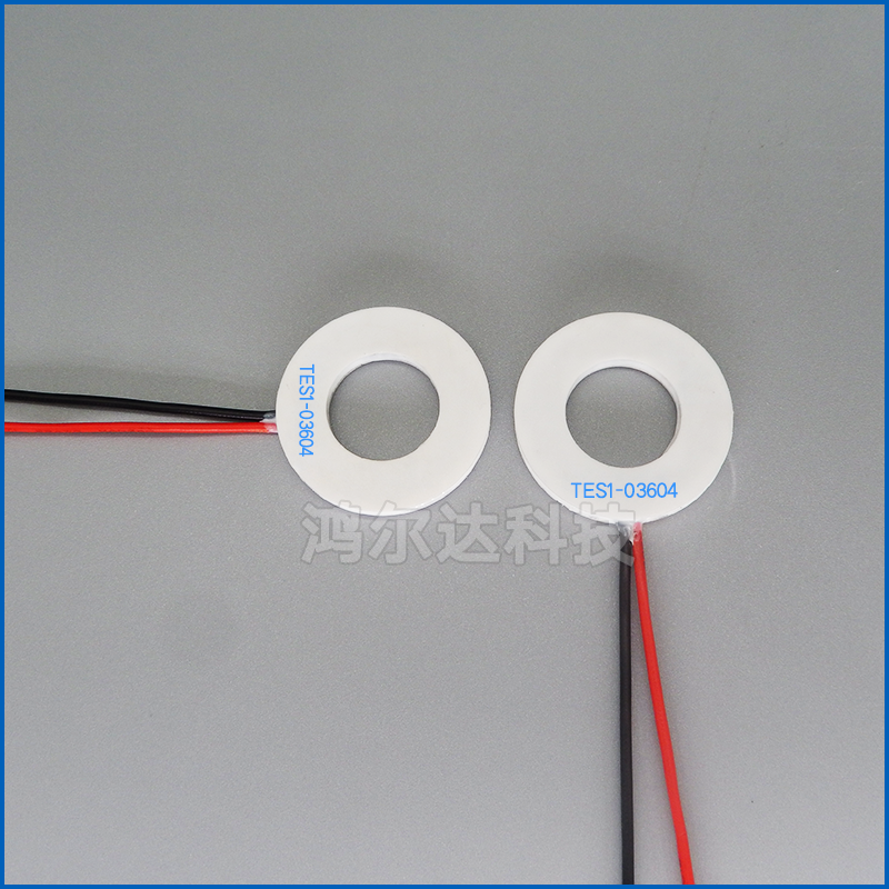 2*1环形30半导体制冷片TES1-0364 4.DTX25V 46A 10W温差圆形制冷 电子元器件市场 半导体制冷片/热电制冷片/热泵 原图主图