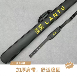 新款蓝图球杆包台球杆盒外包保护套一体通杆防水杆包双槽三槽袋