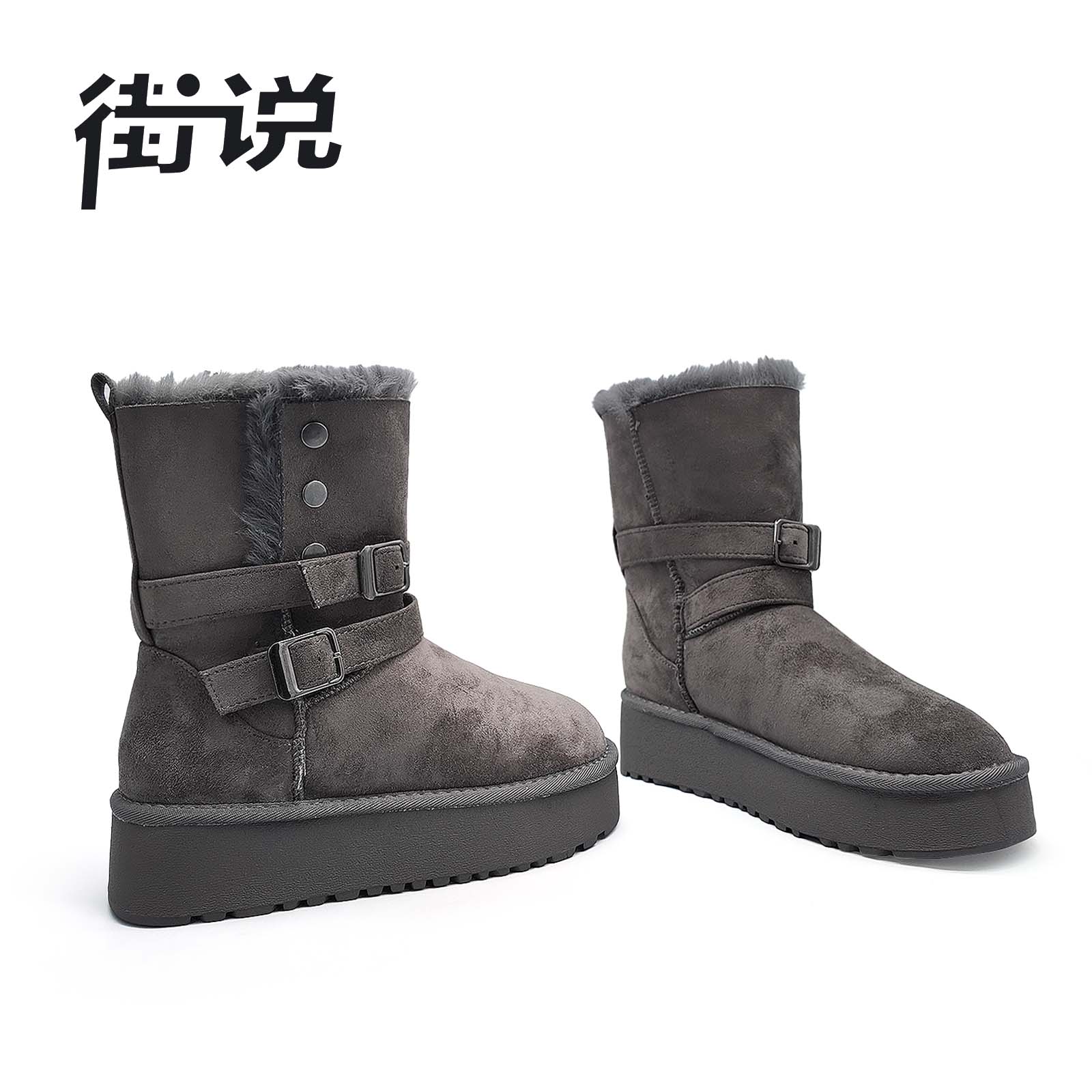 露露酱NN~「雪地靴」香港街说时尚女鞋SG67218