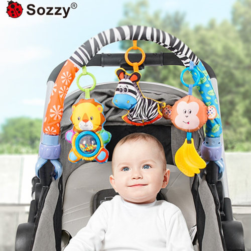 sozzy婴儿推车车夹宝宝安全座椅