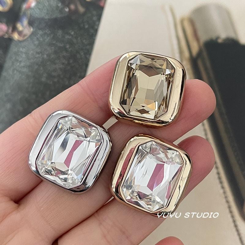 方形合金服装配件大衣外套扣