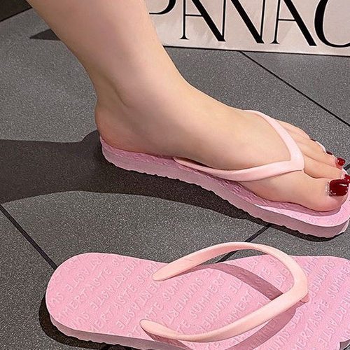 夹脚外穿防滑浴室洗澡沙滩凉拖鞋