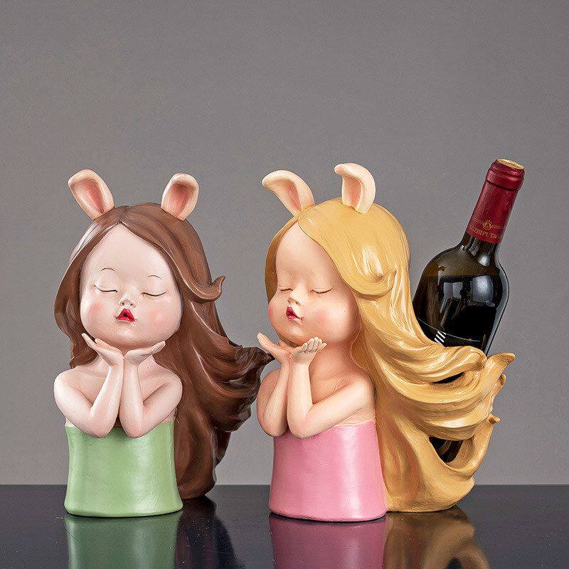 客厅少女陈列家用酒柜风格北欧