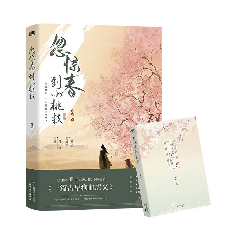 忽惊春到小桃枝 网络原名 一篇古早狗血虐文 新锐作者黍宁口碑力作 诚挚书写少年们懵懂动荡的青葱岁月 磨铁图书 正版书籍