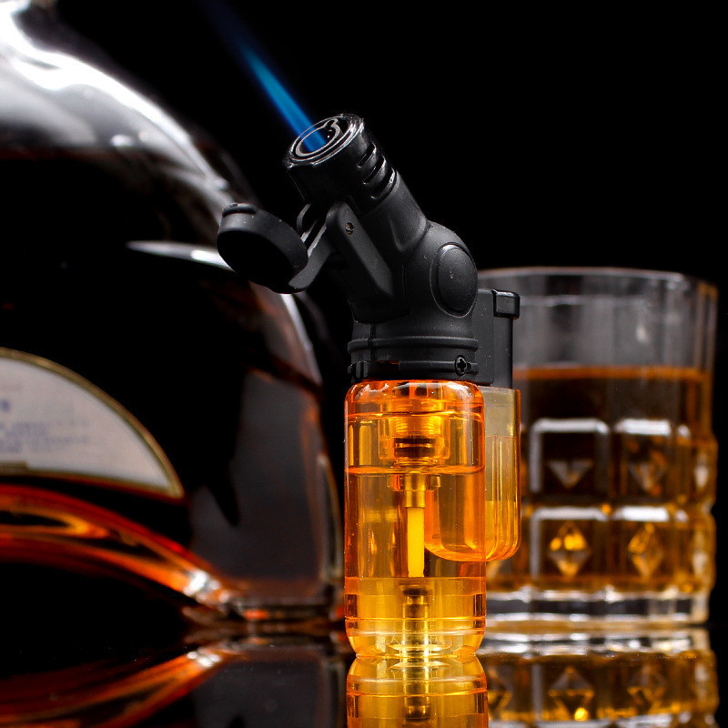 个性直冲男士充气喷枪便携点火器