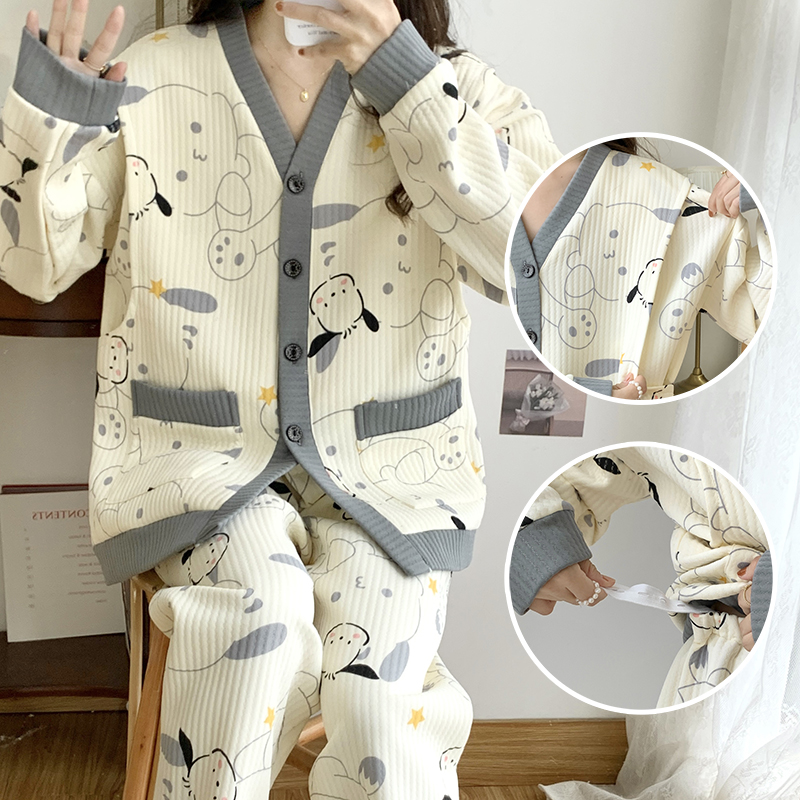 新款空气棉月子服11月份10春秋冬季产后喂奶哺乳期睡衣孕妇装外穿,孕妇装/孕产妇用品/营养,家居服套装,淘宝优惠券,粉丝福利购,淘宝优惠卷