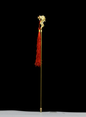 树脂合金王母娘娘龙头拐杖