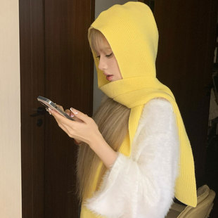 hucares原创「双色披肩」高品质定染两色百搭神器围巾帽子披肩