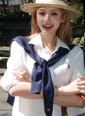 hucares 「RL格调」学院风的针织披肩 穿搭神器 搭配 百搭配饰