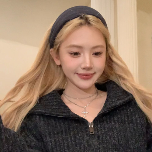 hucares 「普拉提女王」定染蓝灰！神级版型！高颅顶头箍