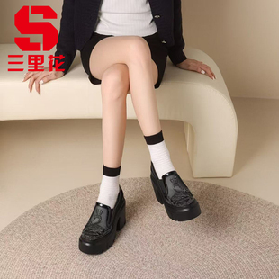 【网布】内增高最新款12cm2025百搭厚底爆款增高鞋小个子松糕单鞋