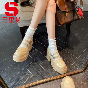 【真皮】内增高最新款12cm2025百搭厚底爆款增高鞋小个子松糕单鞋