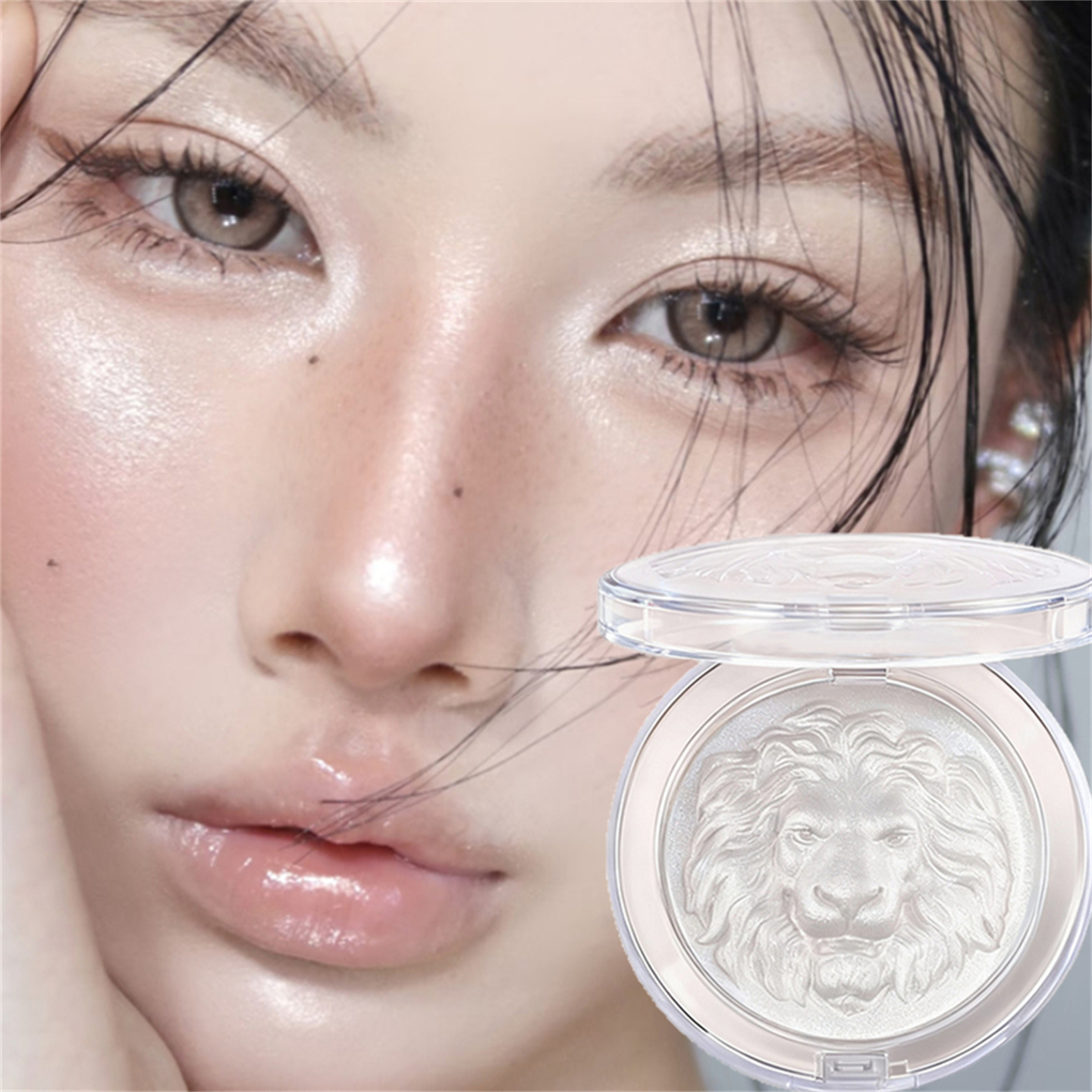 狮子生姜高光细闪鼻头卧蚕眼影闪