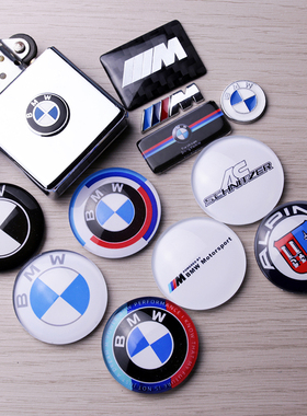绝版卖完就无了｜适用于宝马摩托车改装金属立体小车标带背胶BMW