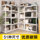 51种尺寸 峰阳白色厨房置物架落地多层微波炉烤箱收纳架子家用