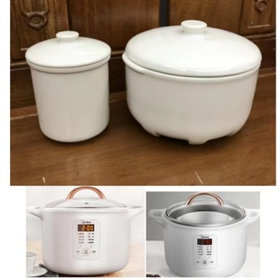 DZ16E102炖盅1.6L DZ16P101电炖锅白陶瓷MD 0.5内胆盖配件 美