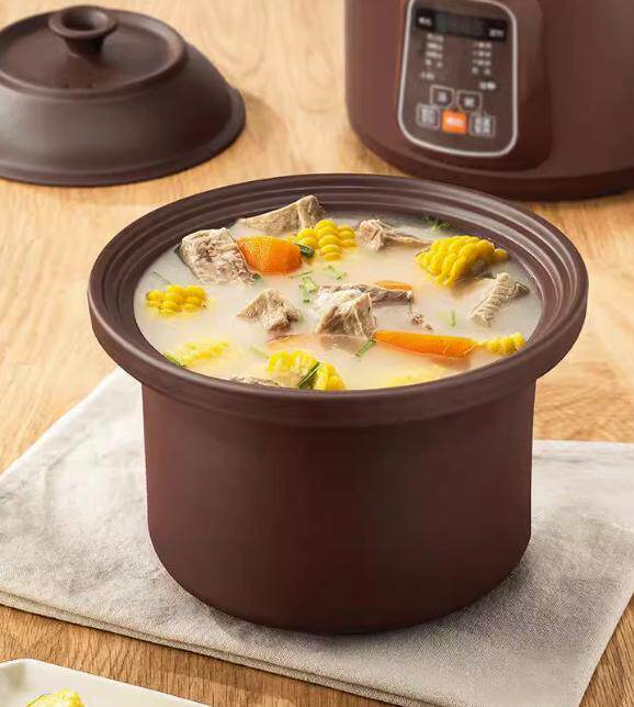 九阳电炖锅黑紫砂内胆盖子