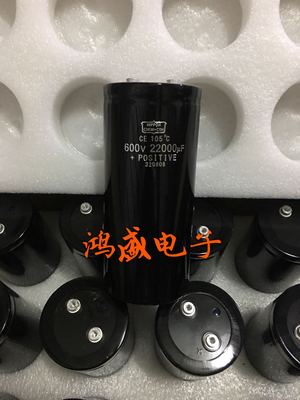 逆变器600v22000uf电解电容器500v18000uf  配送连接线 包邮