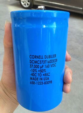 原装美国大D 160V37000UF 大水塘滤波电容 质量保证 成色新靓如图