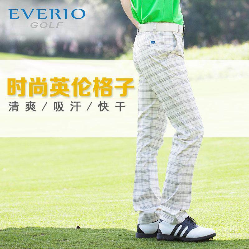 高尔夫裤子男款golf  英伦休闲裤夏季 户外球裤男士修身格子长裤|ruв категории движение/йога/фитнес/фанаты товаров, гольф, гольф - одежды - от Buy2taobao.com для оказания профессиональной услуги покупки агента Taobao