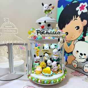 圣诞帕恰狗系列六一儿童节礼物生日礼物送闺蜜女朋友小美手工夜灯