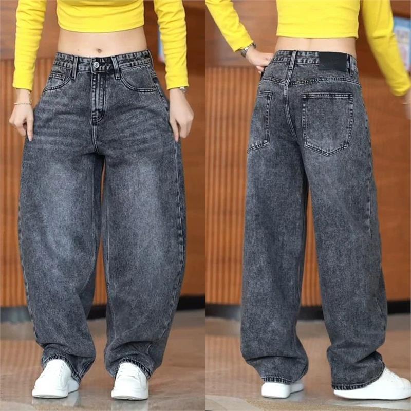 雪花黑牛仔裤男士潮牌时尚