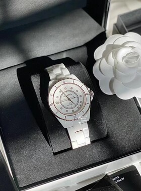 官方旗舰店正品小香风J12陶瓷女士手表镶钻时尚高级感防水腕表女