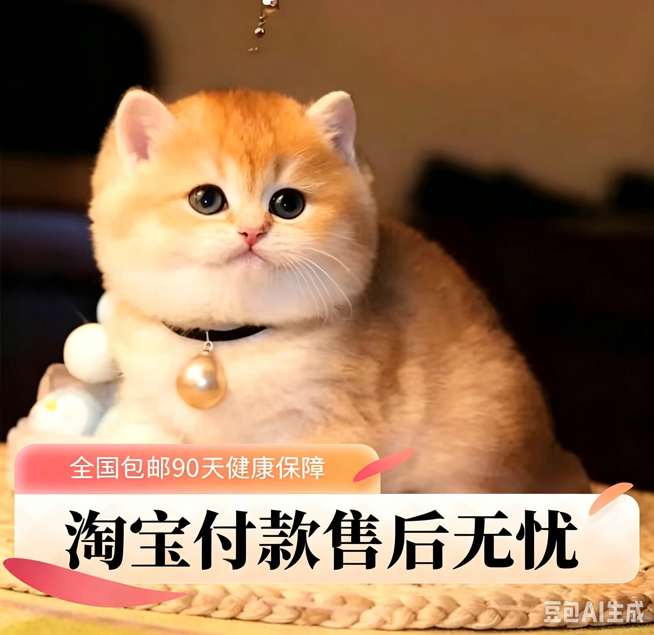 全国包邮纯种健康幼猫淘宝付款