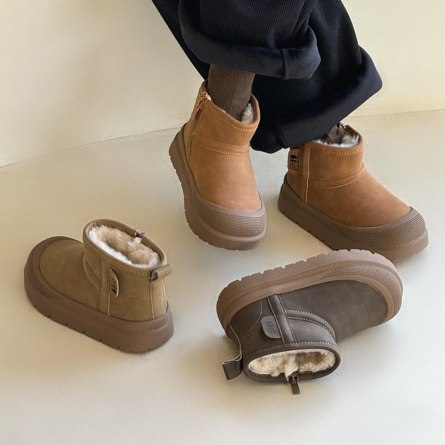 淘宝推荐儿童雪地靴男女童棉鞋