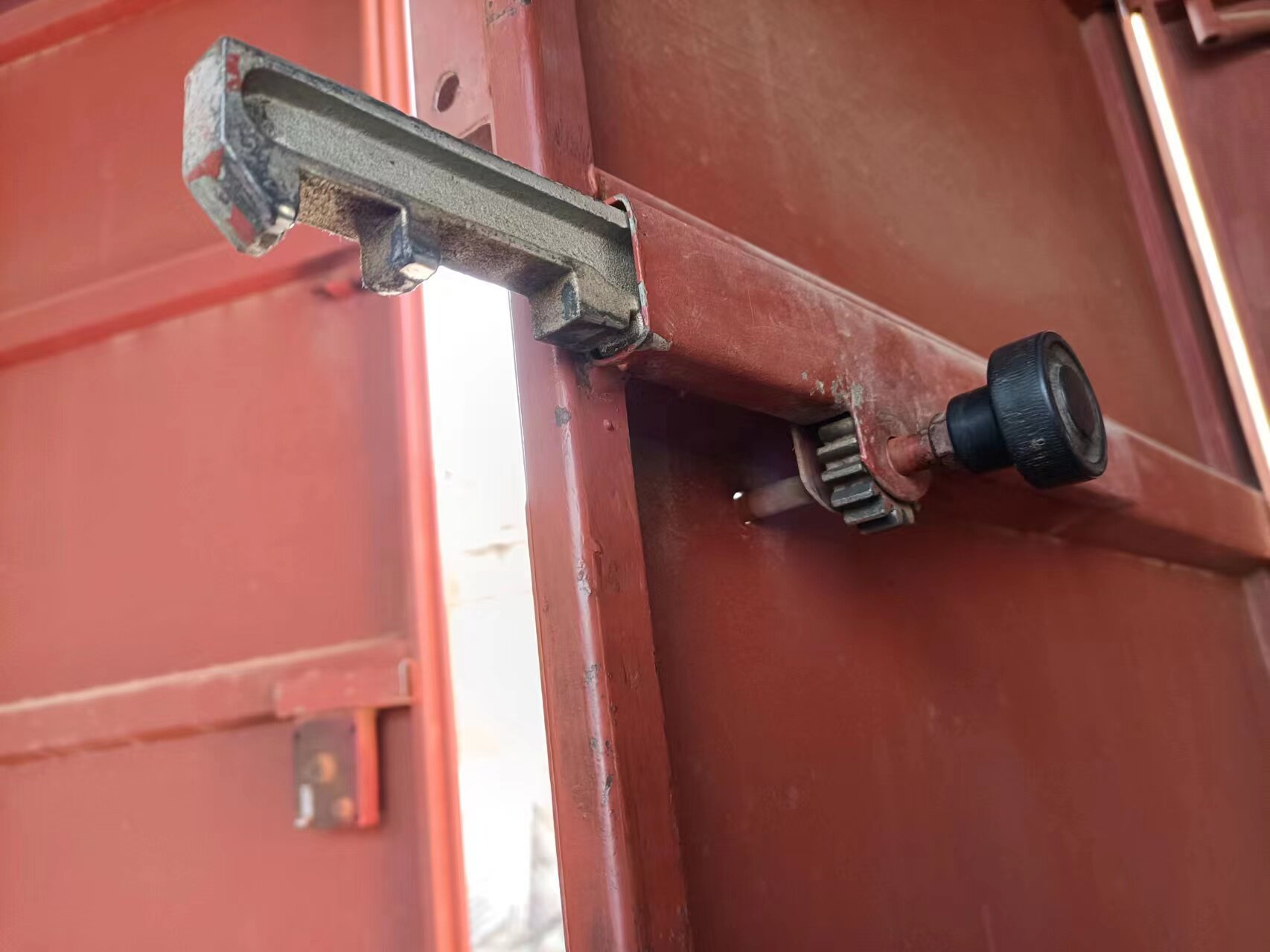 大门锁农村平房齿条锁十字锁双扇大铁门锁暗锁铁栅栏门自焊门锁