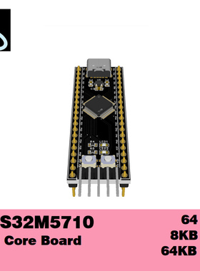 【电机控制器】中国深圳中微CMS32M5710最小核心板
