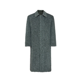 MOSS 交织肌理 COAT JCAESAR 苔藓大衣 690g双面羊毛 关门领 合体