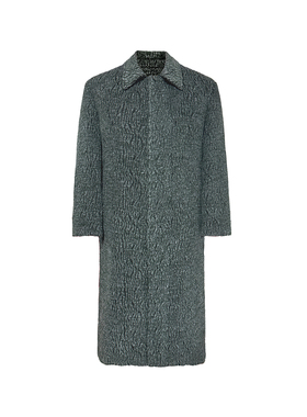 JCAESAR MOSS COAT 苔藓大衣 690g双面羊毛 交织肌理 关门领 合体