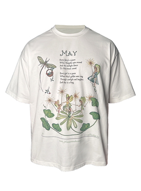 JCAESAR FLOWER FAIRY TEE 花仙子短袖 杜邦SORONA冰感面料270g