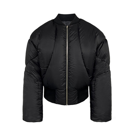 JCAESAR BOXING DOWN COAT 拳击手羽绒服 白鸭绒短宽版型拉链外套