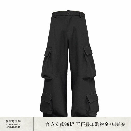 JCAESAR多口袋新工装长裤