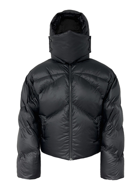 JCAESAR KNIGHT DOWN JACKET 骑士羽绒服白鸭绒 面罩可拆卸