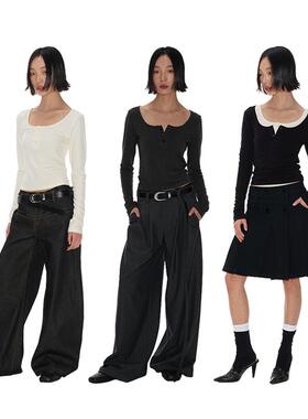 JCAESAR HENRY SLEEVE 半圆亨利领长袖 亲肤 合体版型 WOMEN系列