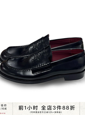 JCAESAR VAMPIRE LOAFER 吸血鬼乐福皮鞋 头层牛皮 血色羊皮里衬