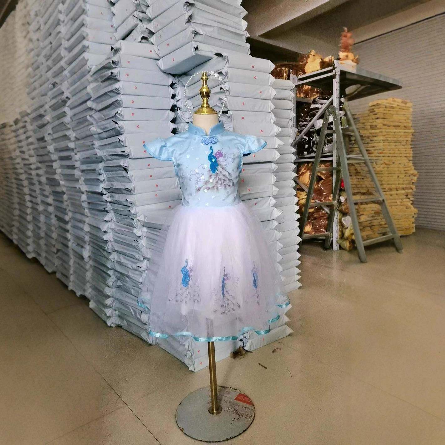 儿童演出服女童蓬蓬裙|幼儿园
