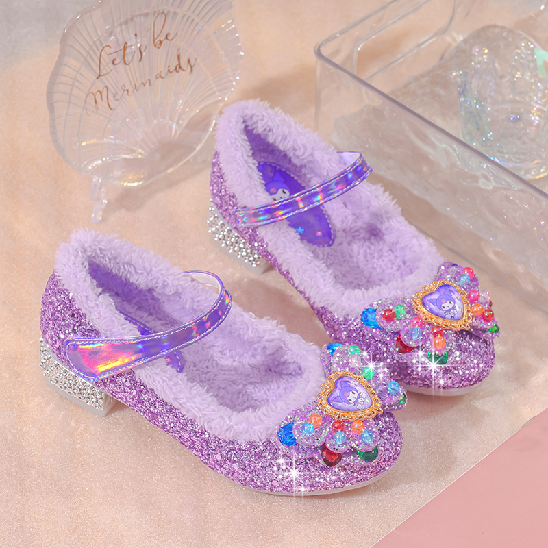 保暖新款高跟加绒秋冬棉鞋