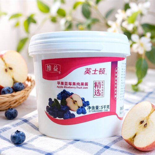 英士顿苹果蓝莓果肉蛋糕面包