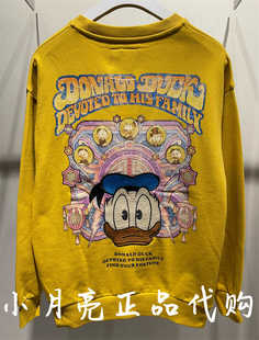 套头卫衣男女987087 ABLE 宽松印花百搭长袖 新款 336 JEASN春季