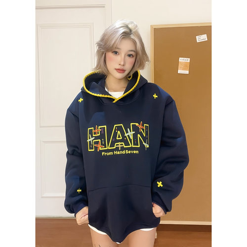 HandSeven时尚高级慵懒套头上衣