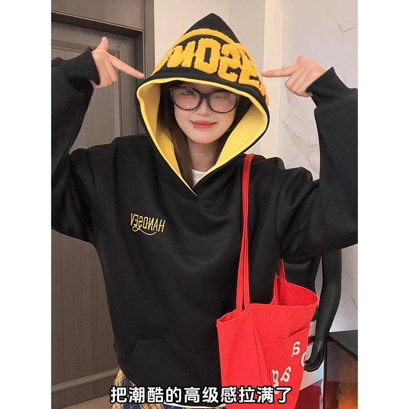 HandSeven常规宽松美式复古刺绣