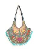 旅拍必选 印度手工刺绣花纹小众民族波西米亚印巴尼泊尔瑕疵包包