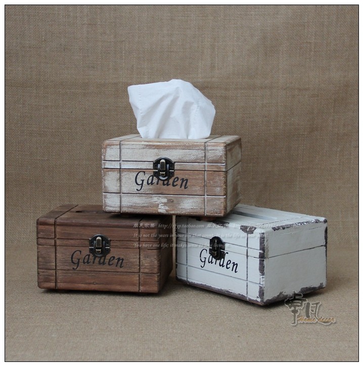 实木做旧桌面橱柜装饰收纳纸巾盒客厅茶几摆件复古怀旧日式抽纸盒,家居饰品,装饰纸巾盒,淘宝优惠券,粉丝福利购,淘宝优惠卷